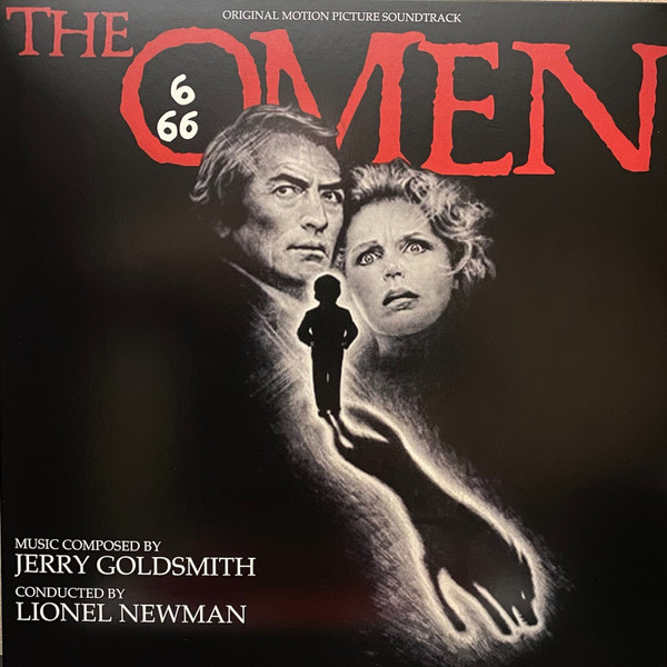 (image for) V/A Omen, The Soundtrack by Jerry Goldsmith LP (Red w/ Splatter)